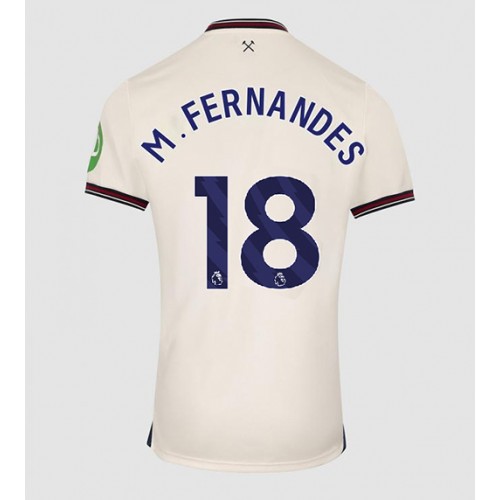 West Ham United Mateus Fernandes #18 Fußballbekleidung Auswärtstrikot 2025-26 Kurzarm